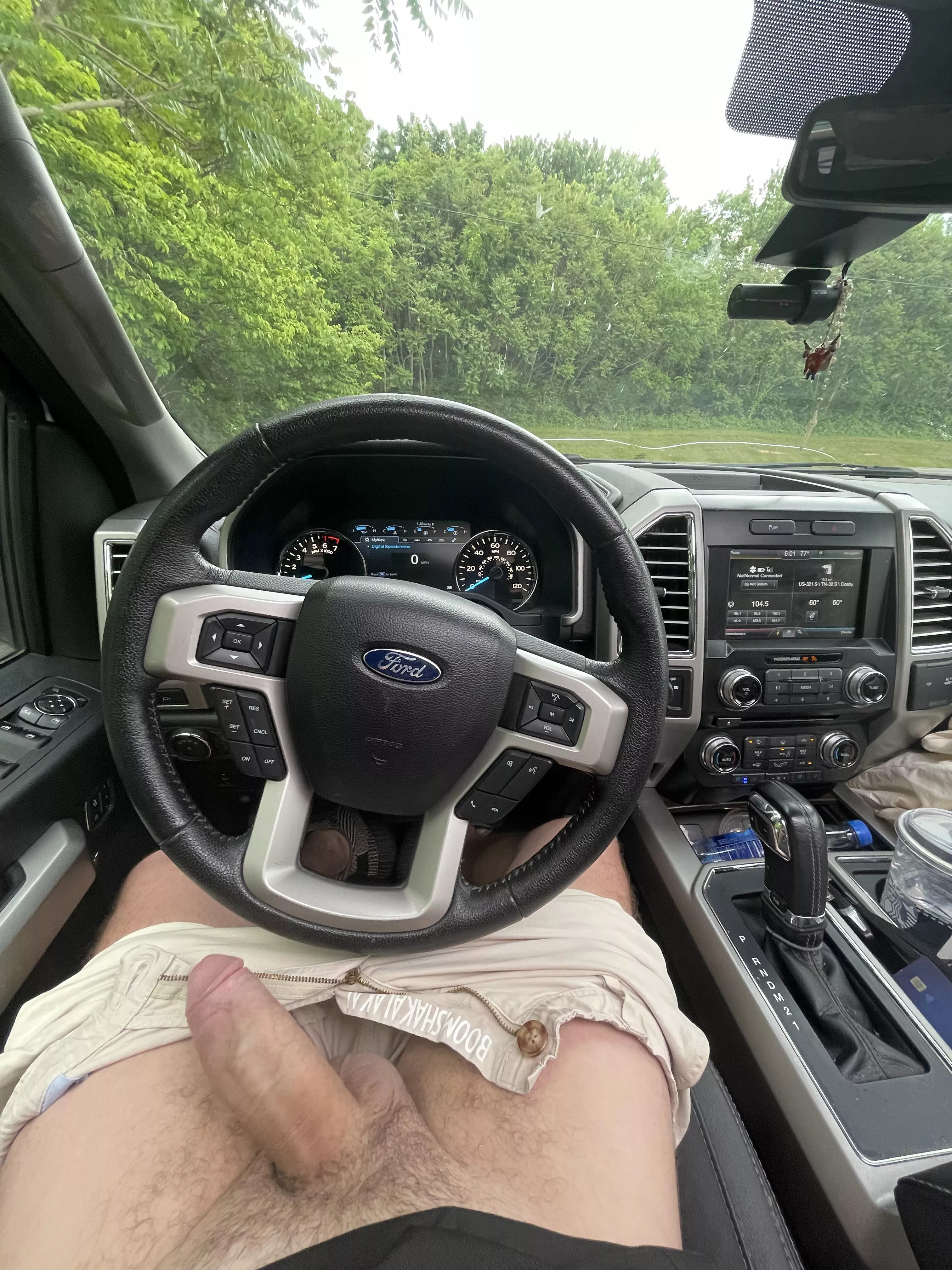 Would you help a brother out if you saw me sitting in my truck like this?