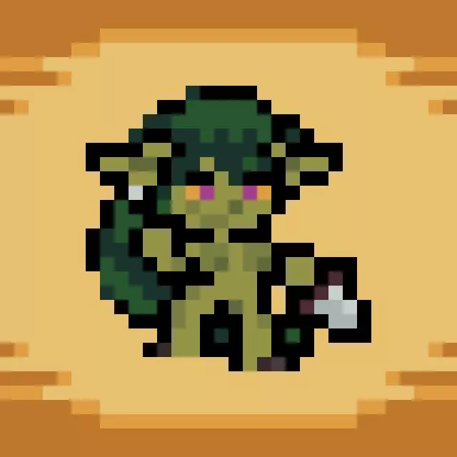 Fang the Goblin commissioned by @DG_Bossu on Twitter <3 (made by me)