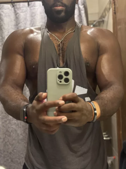 Had a great chest workout! 