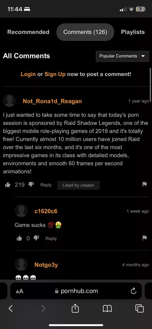 I can never escape the Raid…