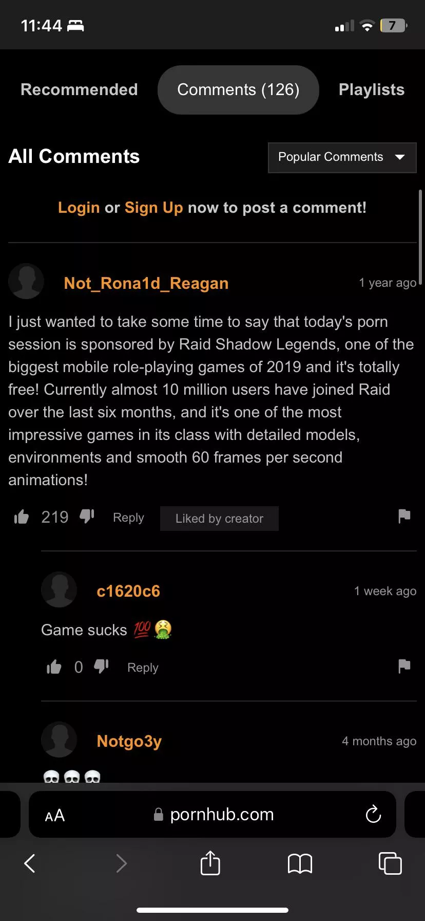 I can never escape the Raid…