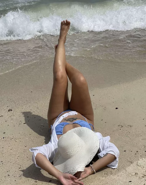 I plan to lie like this all day lol