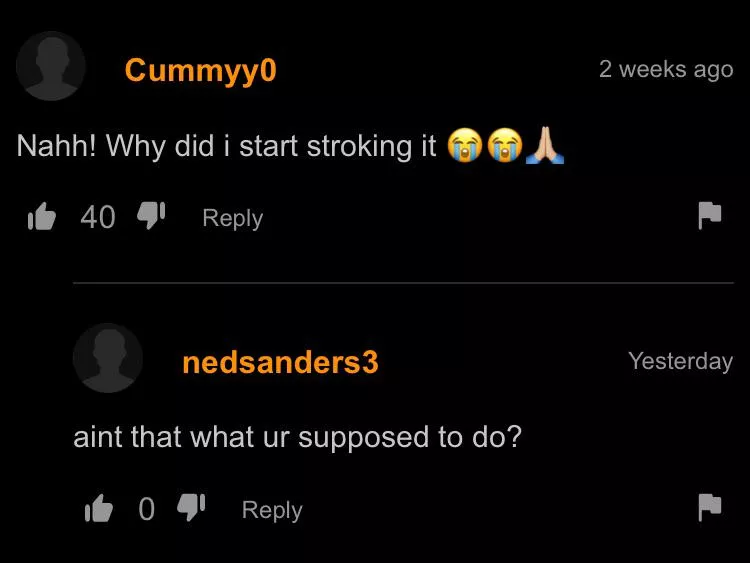 Just two confused individuals 