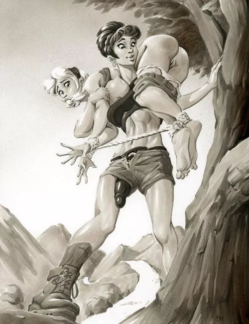 Kelli Takes Anya Hiking [Andy's Dames] 