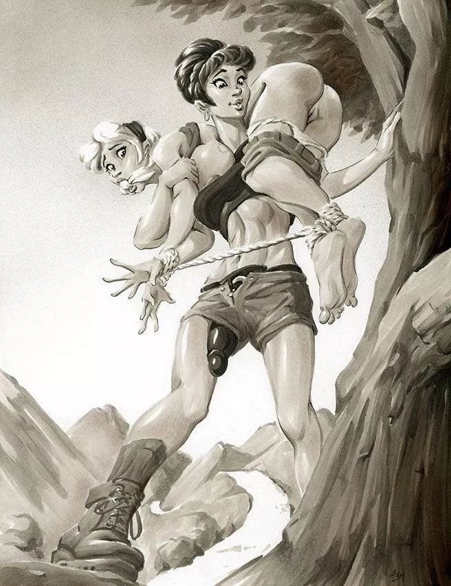 Kelli Takes Anya Hiking [Andy's Dames] 