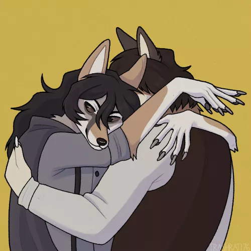 Silly dudes!! (art by me)