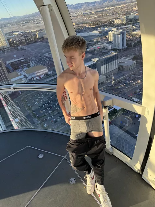 Sometimes you need strong balls for a beautiful photo