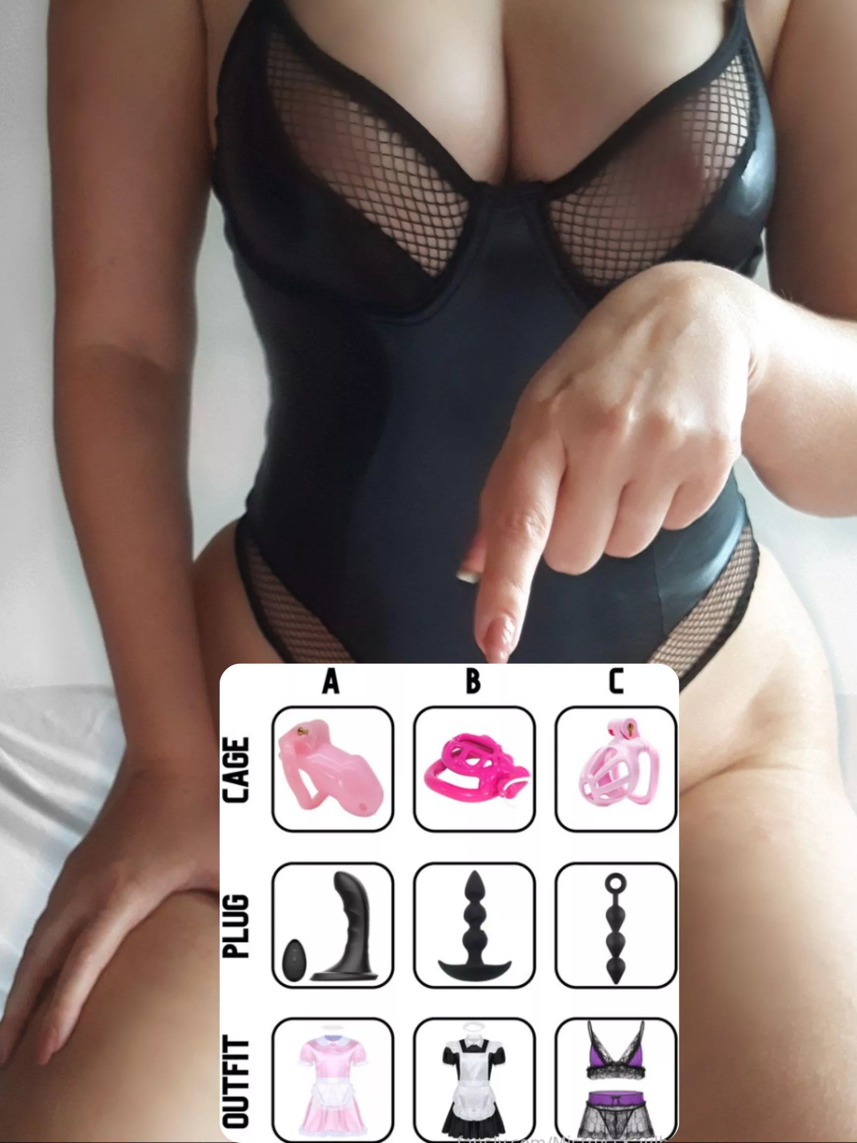 Tell me what would you choose from each category ?  