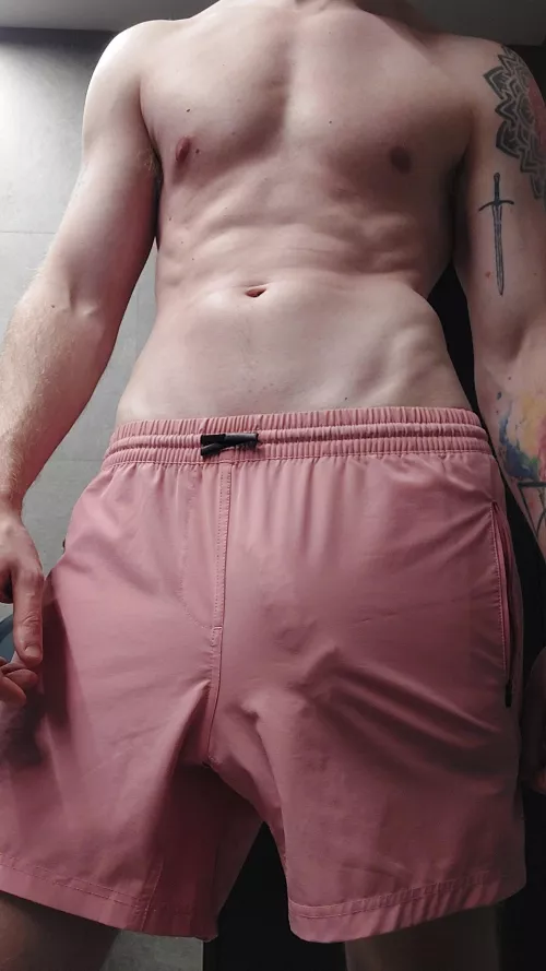 Too obvious at the gym?