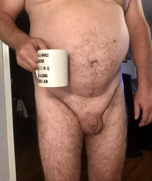 When your job is to provide giggles to women enjoying their morning coffee, you take your job seriously. 🤣