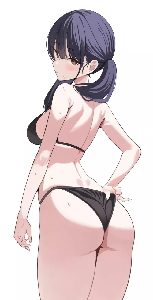 Anna Yamada Teasing Her Booty [The Dangers In My Heart]