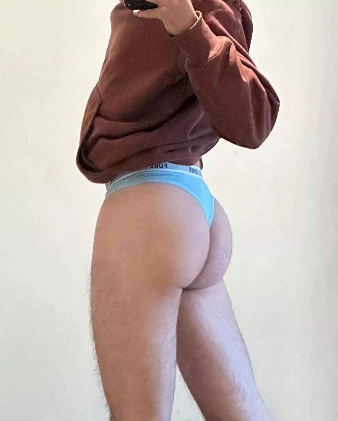 Are you leaving my thong on or taking it off?