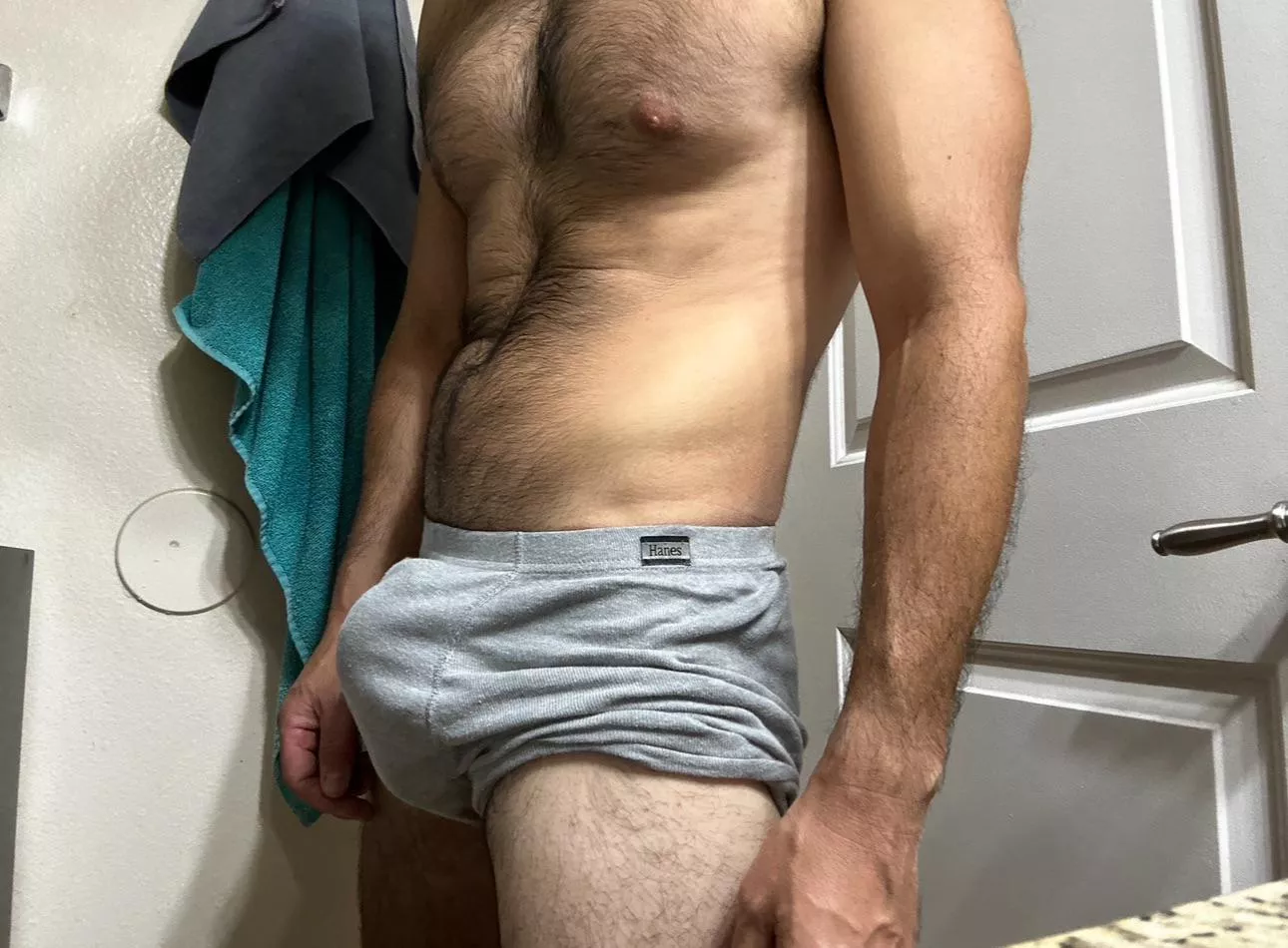 Bathroom bulge?