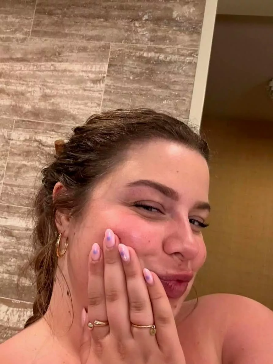 Chubby cheeks and cute smile