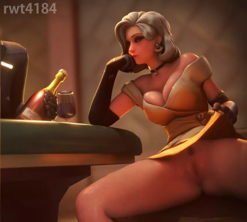 Classy Mercy showing off (rwt4184)