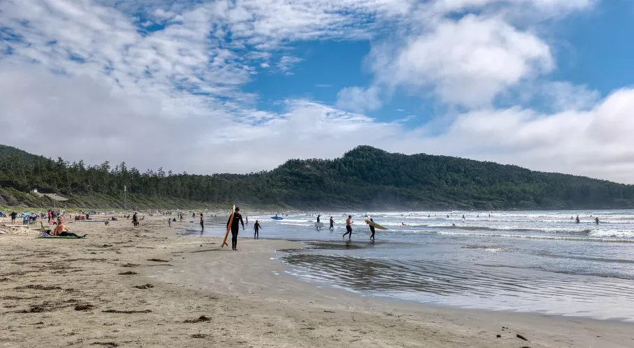 Cox Bay beach, BC, Canada