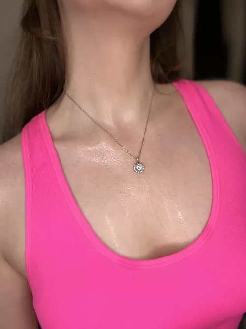 Do you like sweaty cleavage