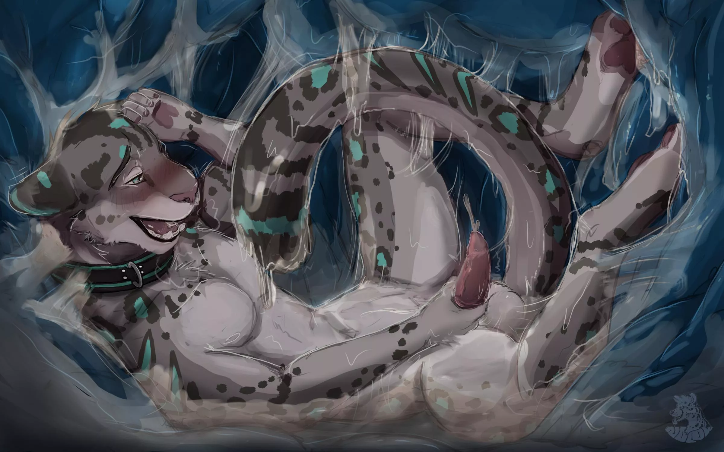 {image} In his lover's loins (Nolow) [furry] [vore] [male] [cock vore]