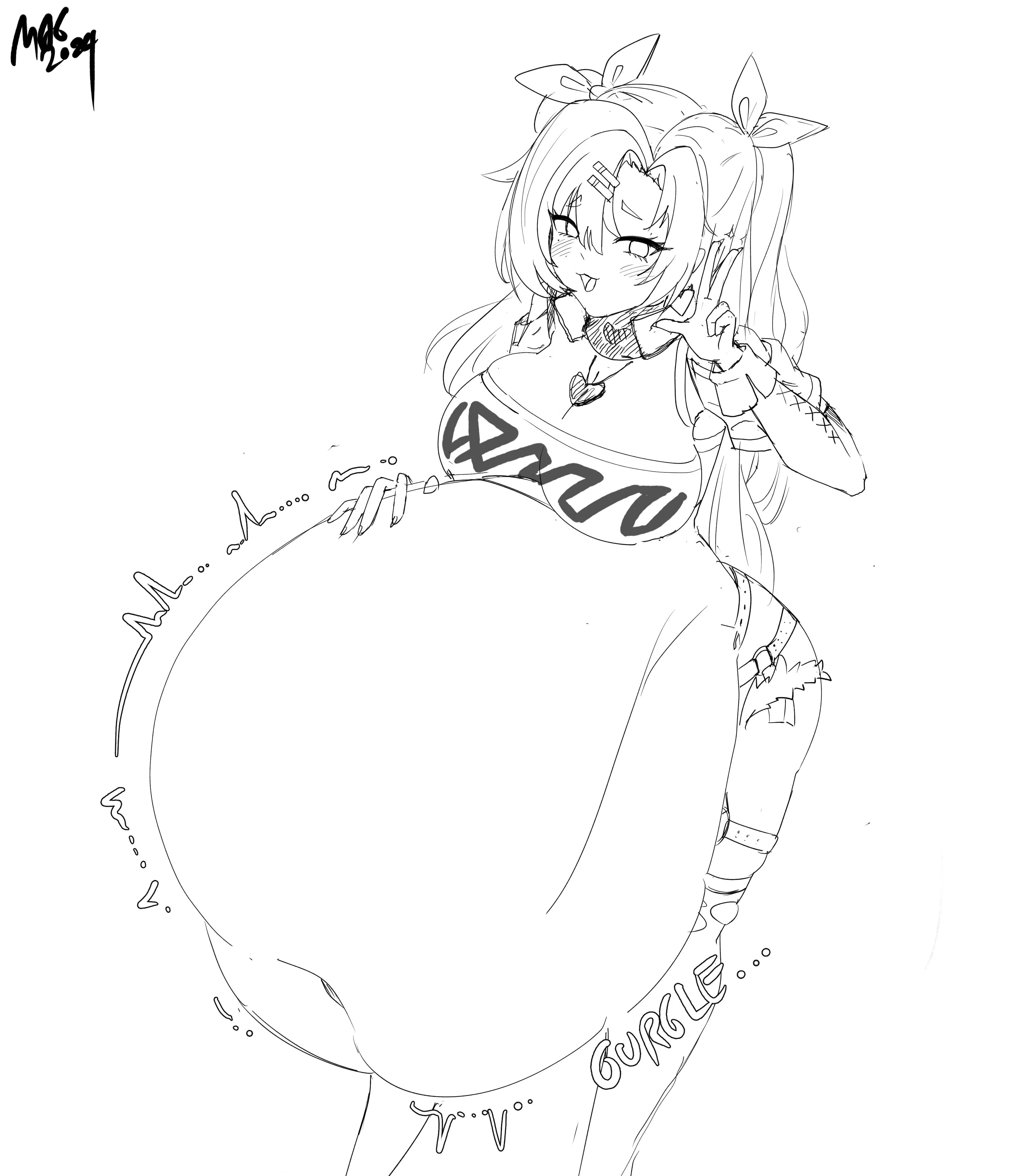 {image} Nicole by MagChan (ZZZ, Female Pred, Unknown Prey, Digestion)