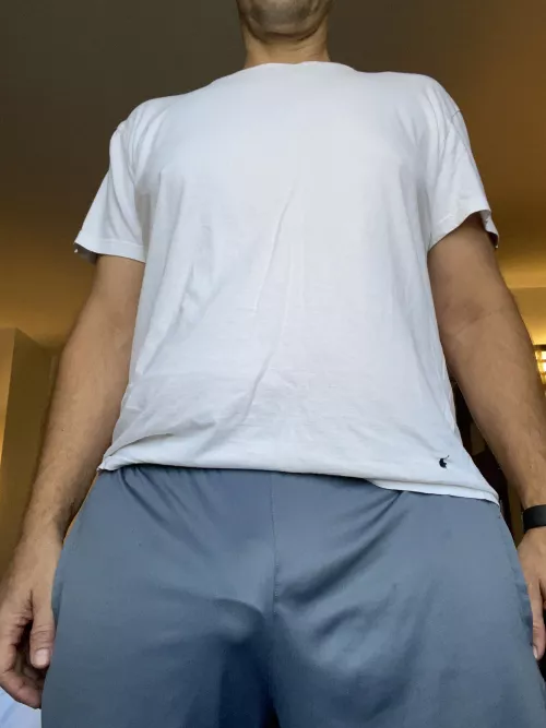 My wife always points it out before I leave the house.  