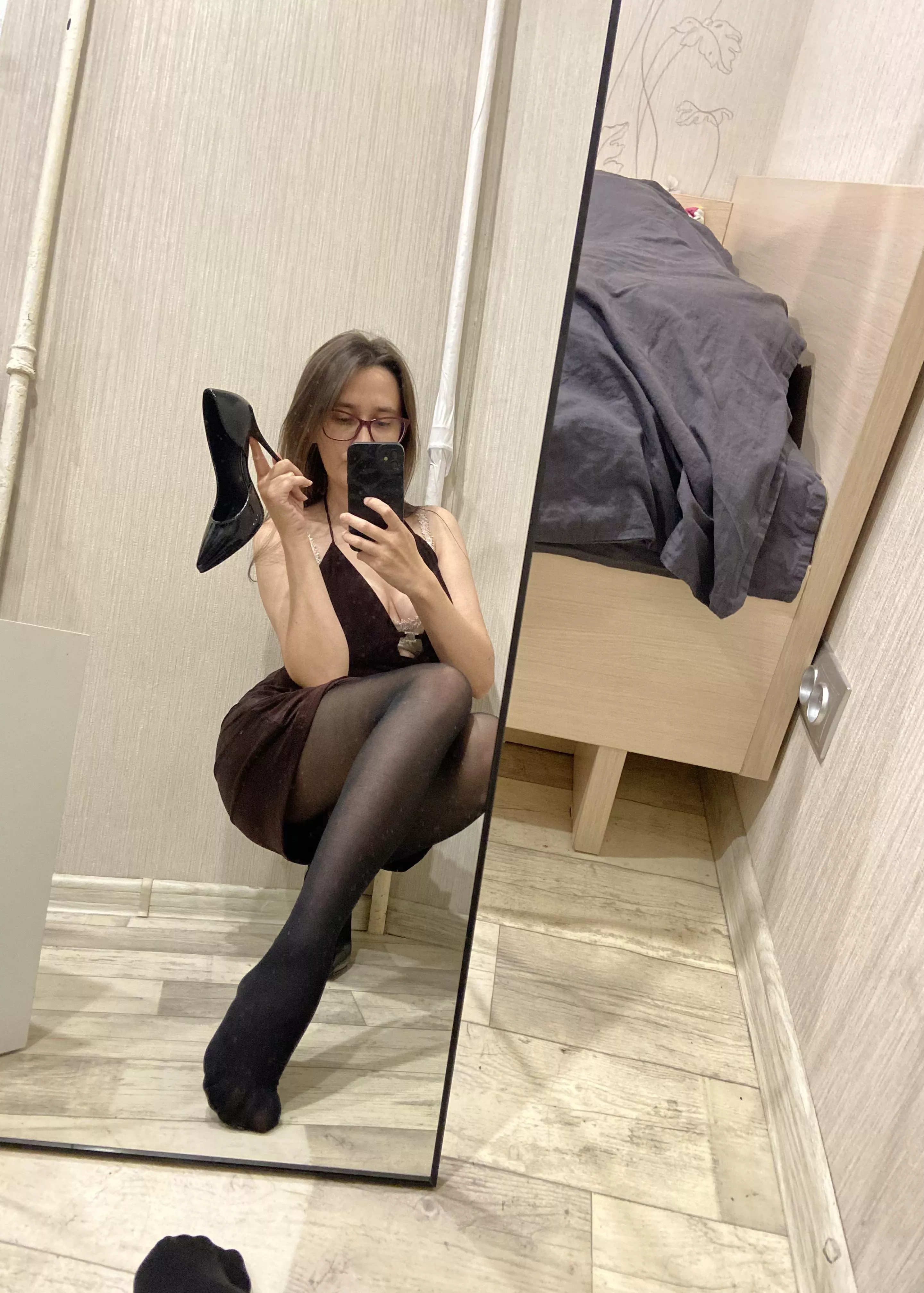 This black pantyhose just stole my heart