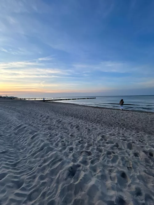 went to a polish beach today