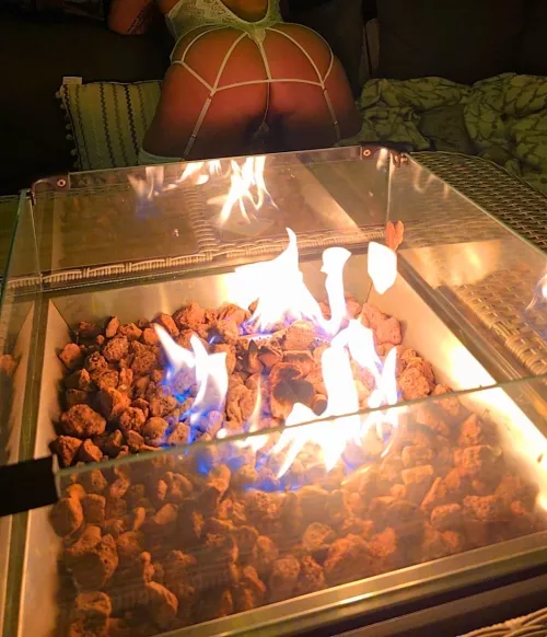 Whats the famous saying......if you play with fire you get your d*ck sucked ;) xxx