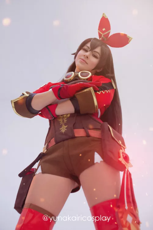 Amber from Genshin Impact by Yuna Kairi