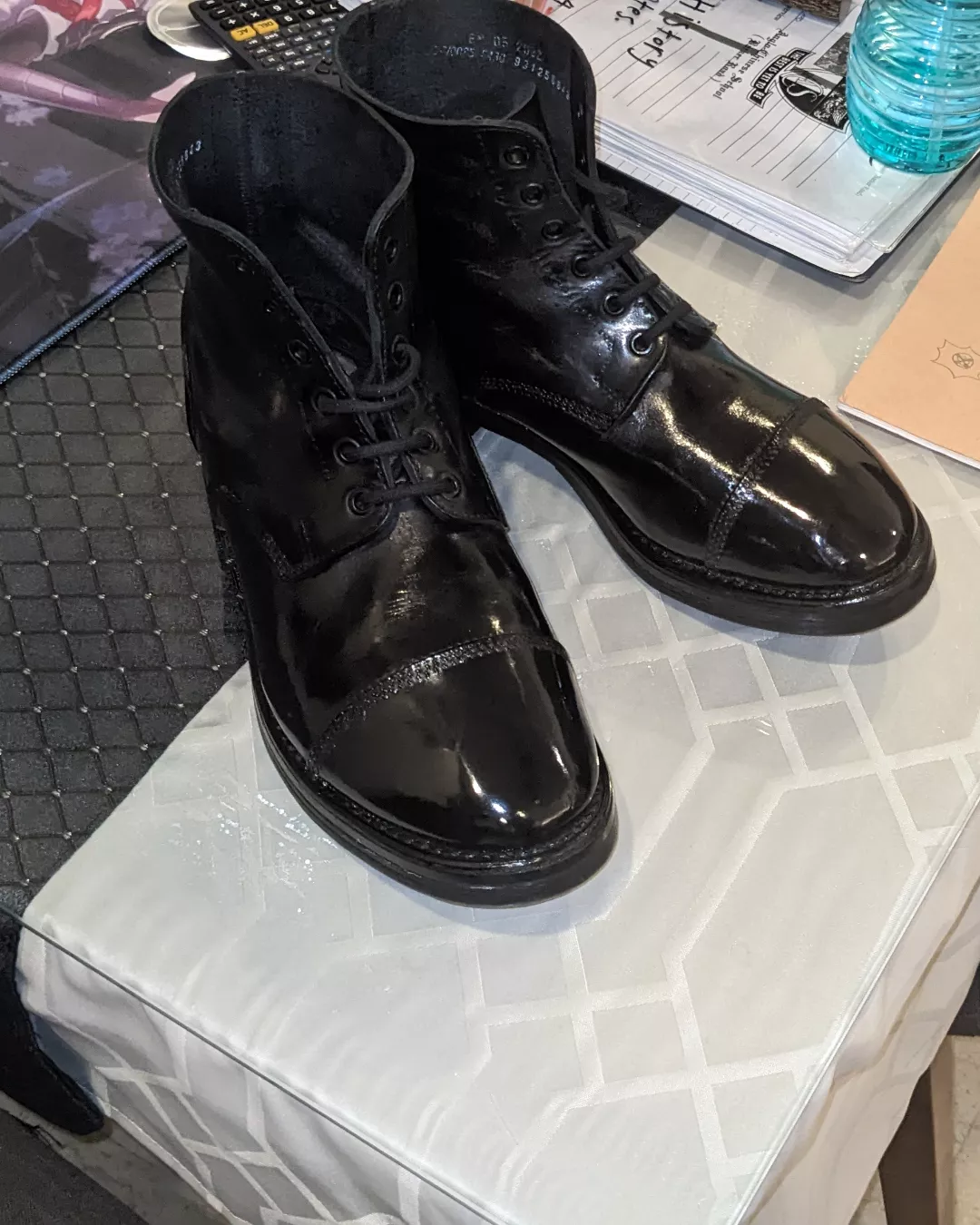 Ammunition Boots, bulled.