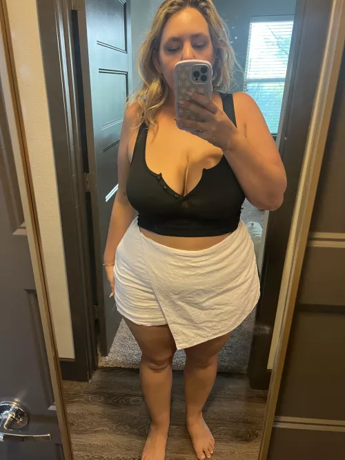 Braless night out - think anyone noticed?