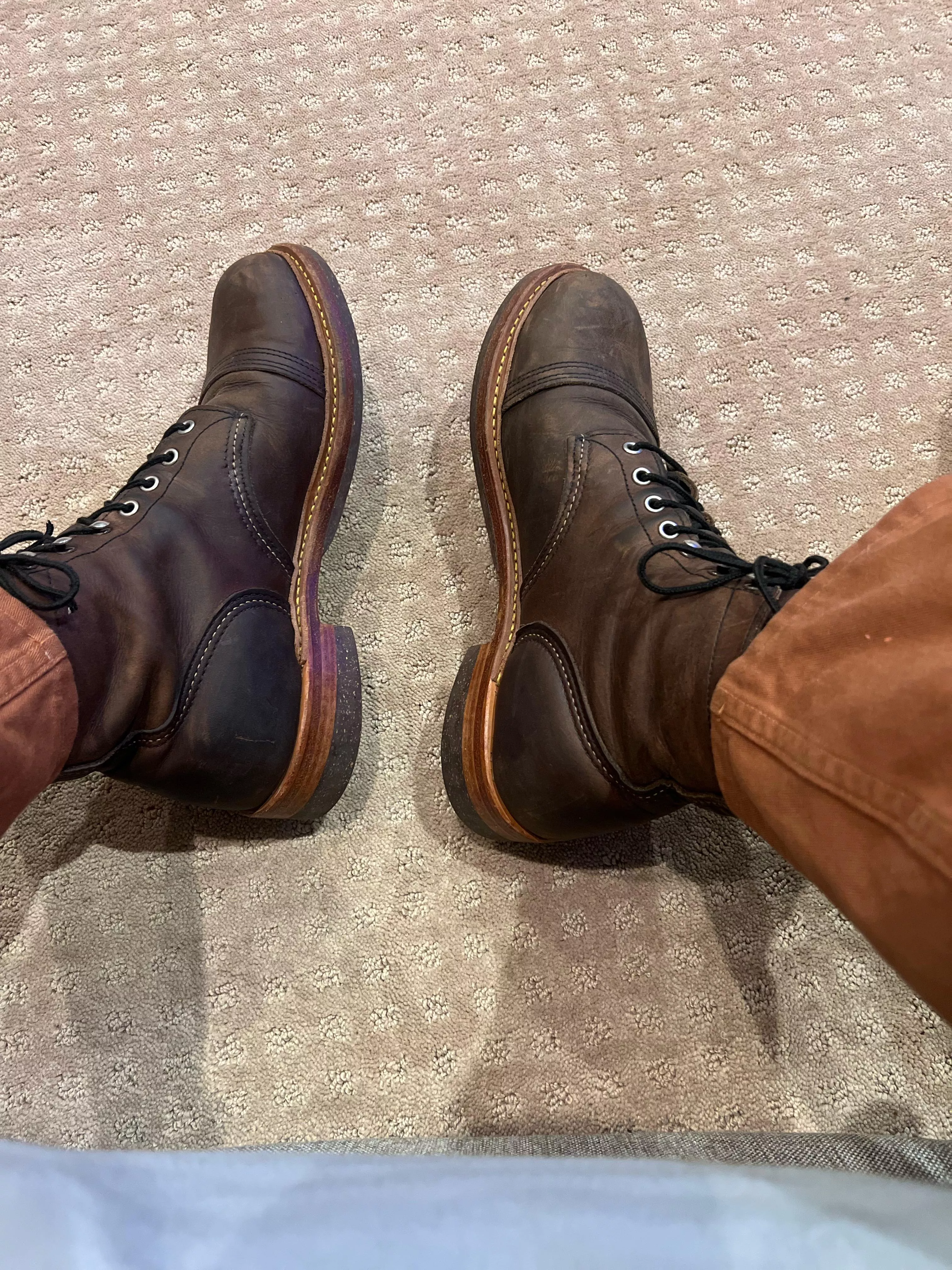 Brought out the old Iron Rangers today 