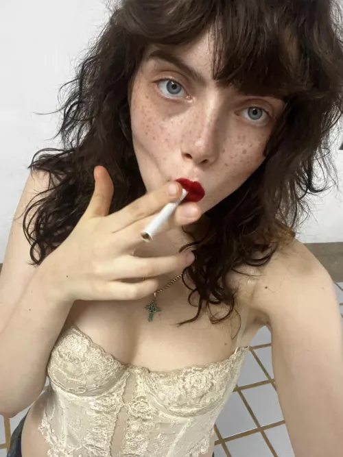 Do you think I look sexy with a cigarette?