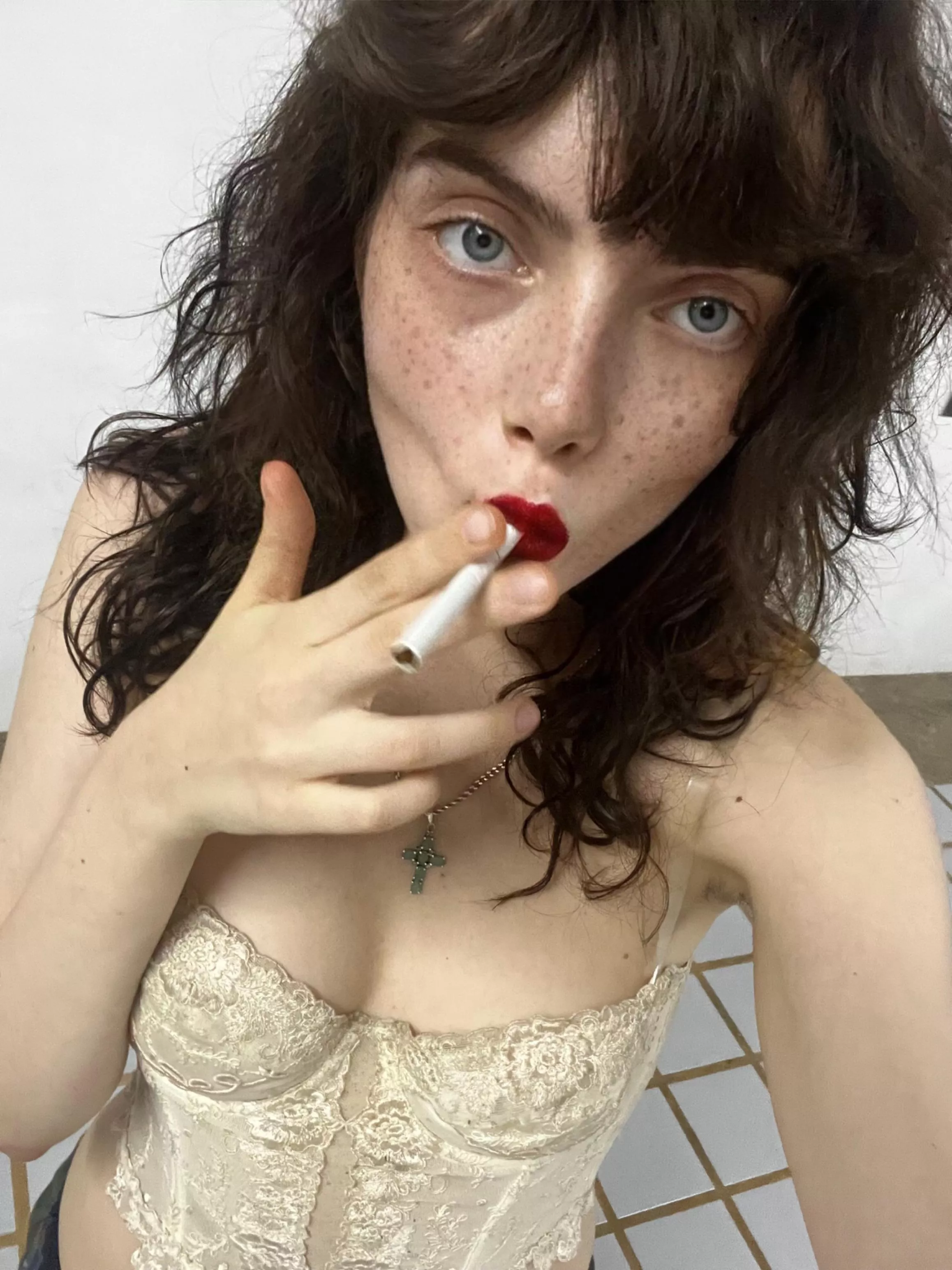 Do you think I look sexy with a cigarette?