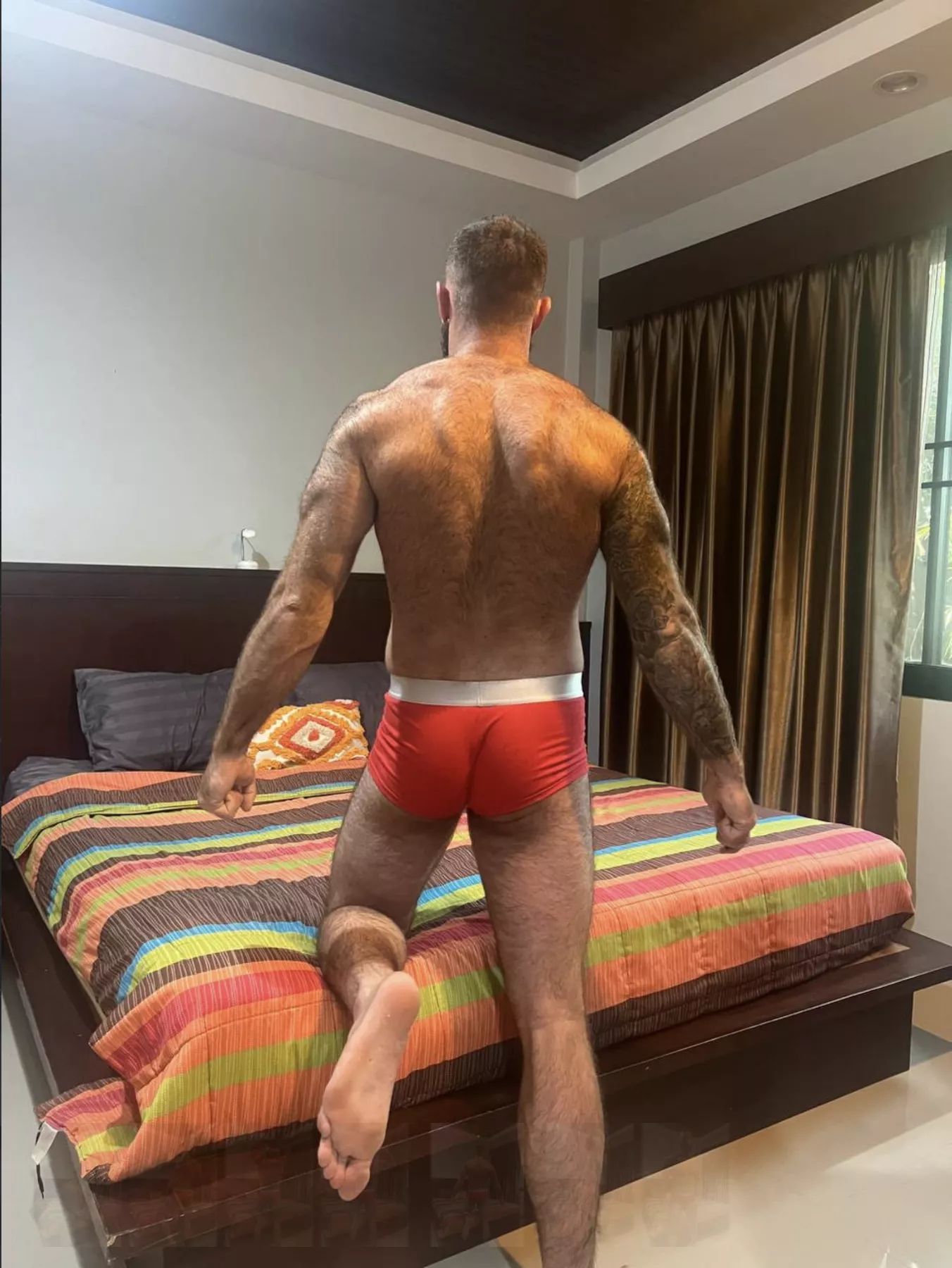 How’s the view, son?