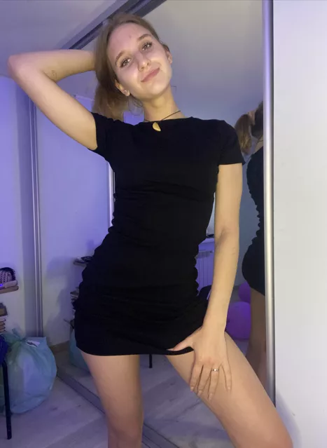 I stay sexy even when I'm wearing a dress