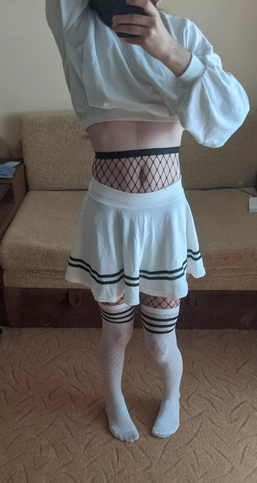 In white today, hope you'll like it