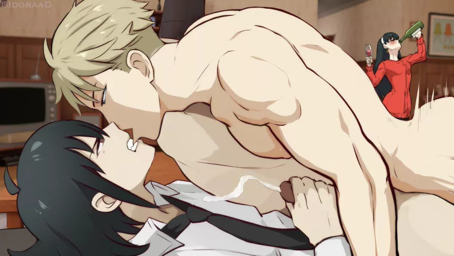 Loid and Yuri are bonding (By IdoraaD) 