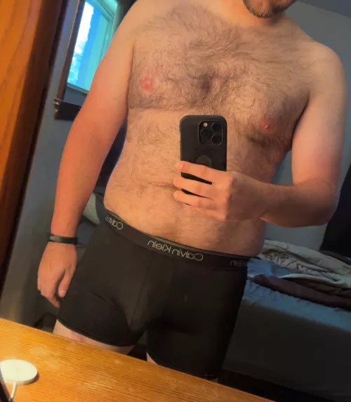 Love my bulge in Calvin’s