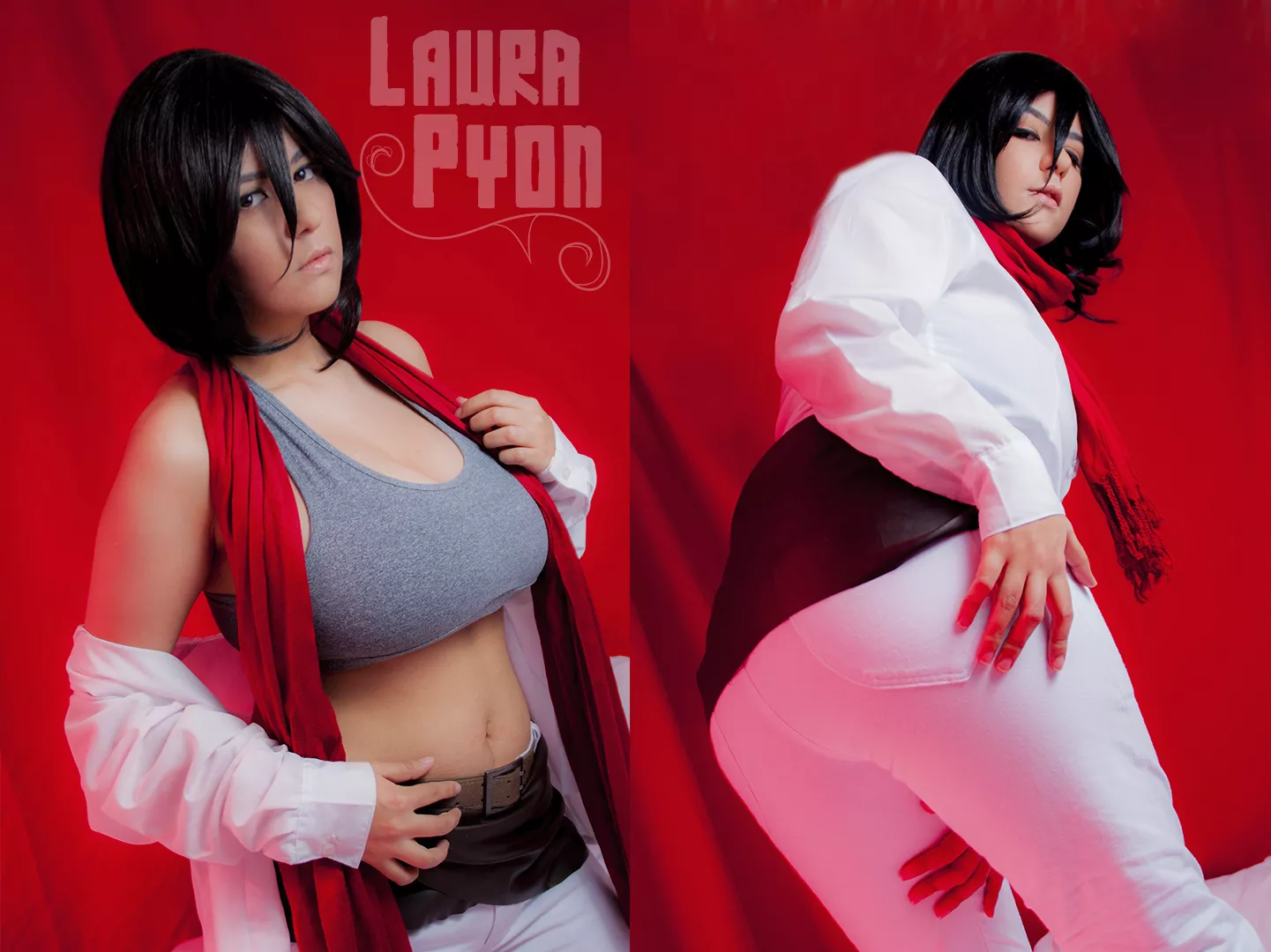 Mikasa is eager to feel your your touch [Attack on Titan] by (Laura Pyon)
