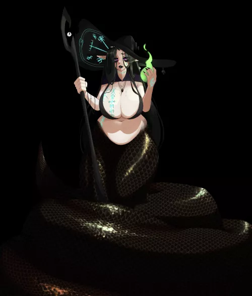 Snake witch by me :3c