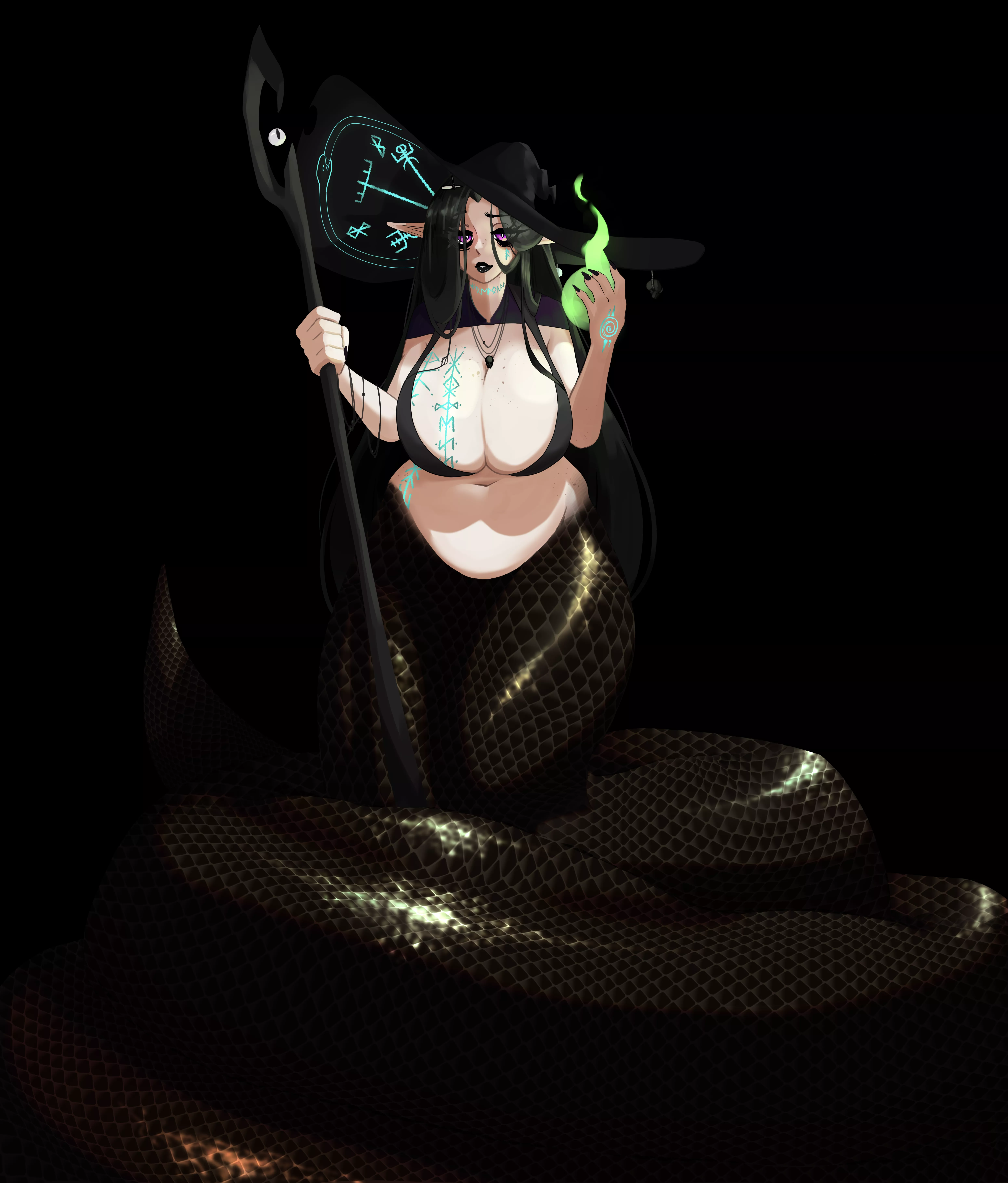 Snake witch by me :3c