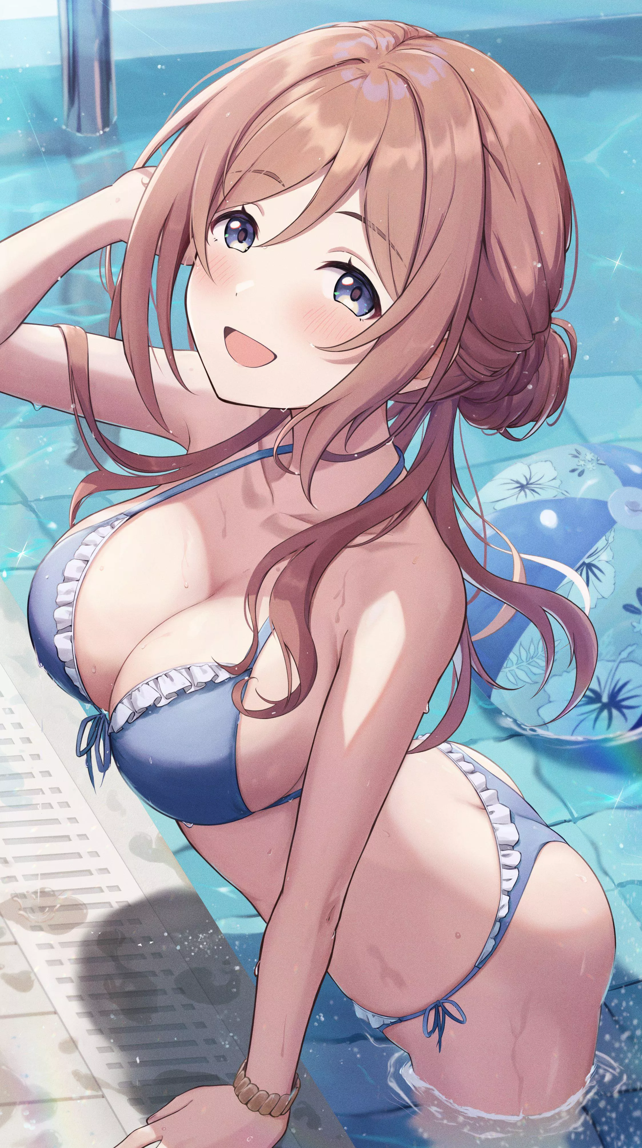 Swimsuit Rinami [Gakuen Idolmaster]