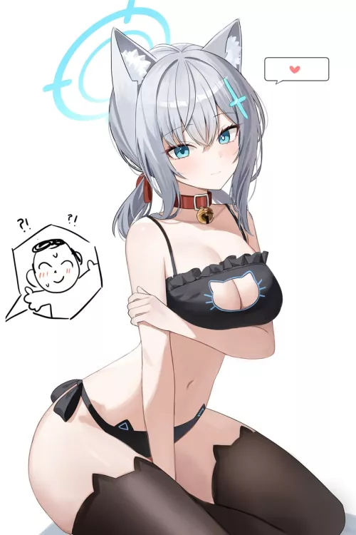 Trying to get your attention.. did she?