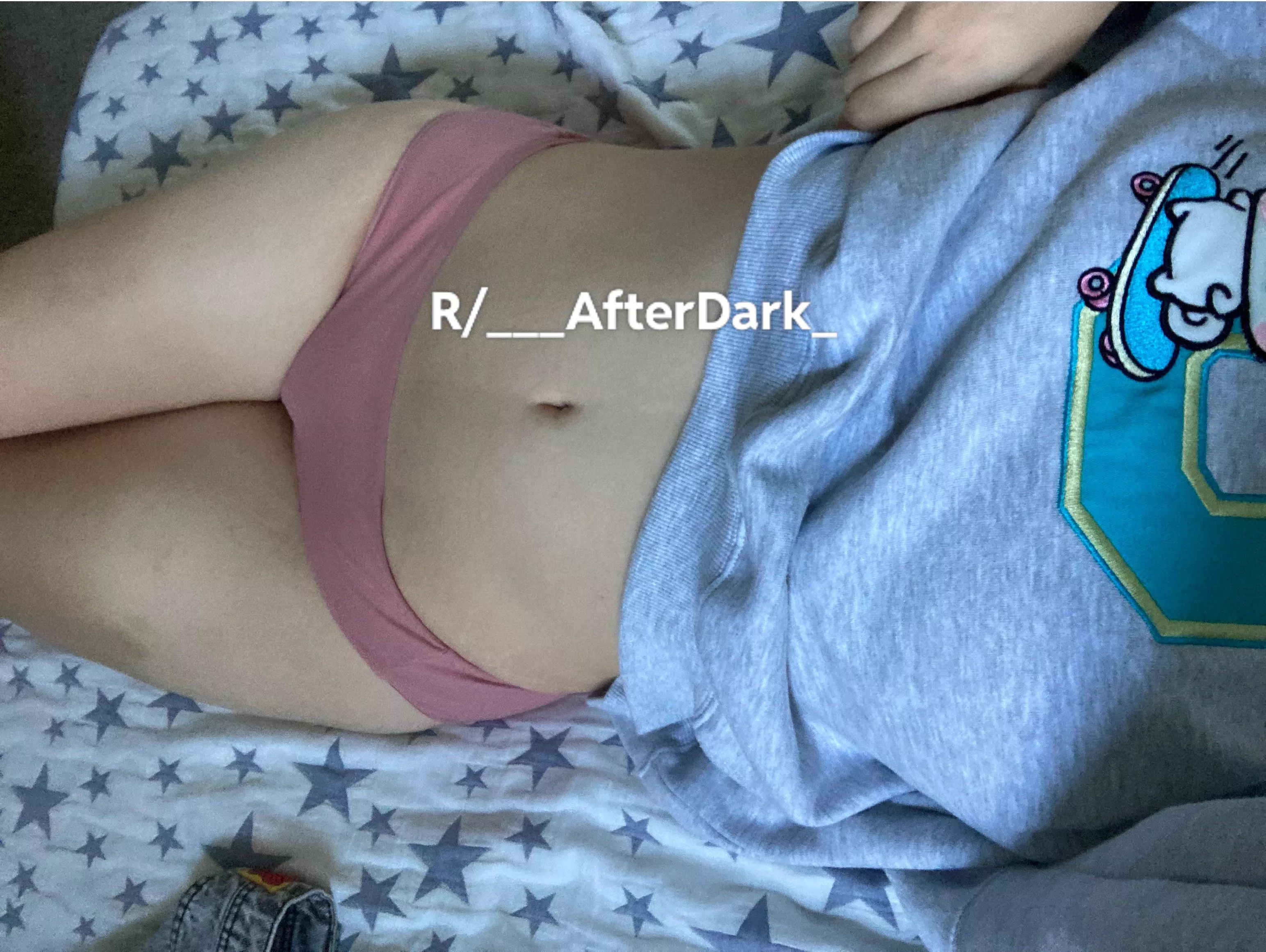 Wanna lick my belly button? 