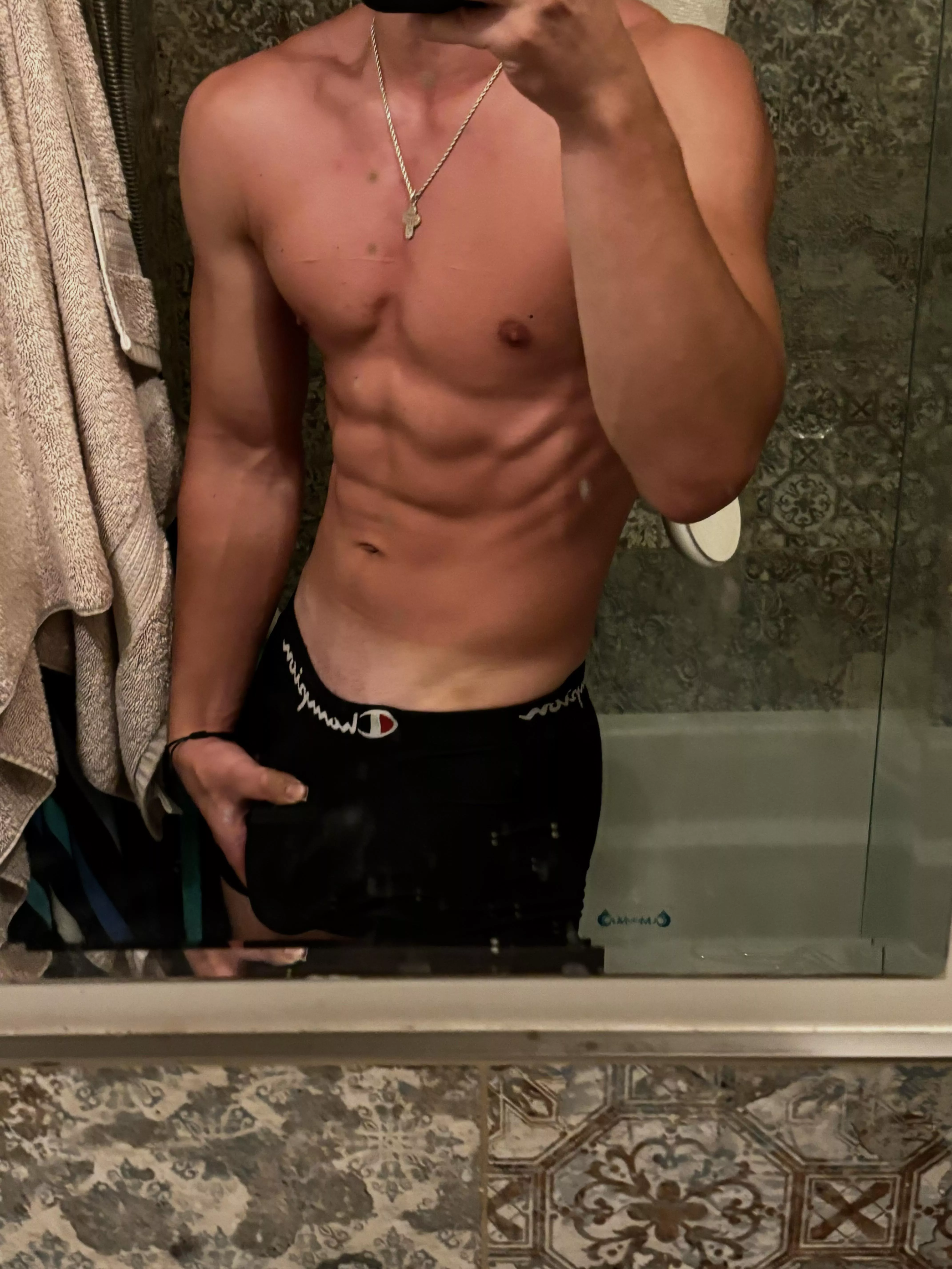 [18] Got back from the beach, what would do you if you saw me there?