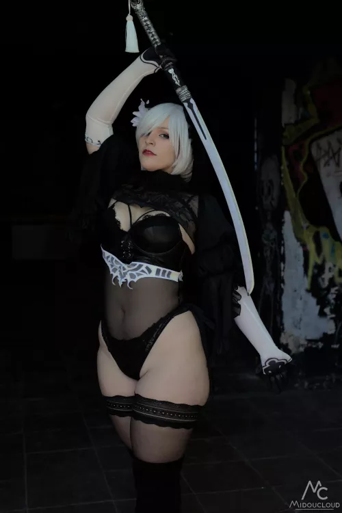 2B bride cosplay by LadyNelitza - Photo by me 