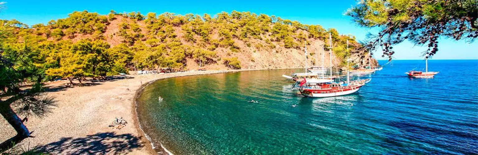 Alacasu Cennet Bay in Antalya Turkey