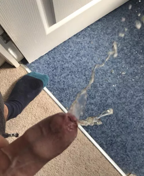 Almost made it to the bathroom