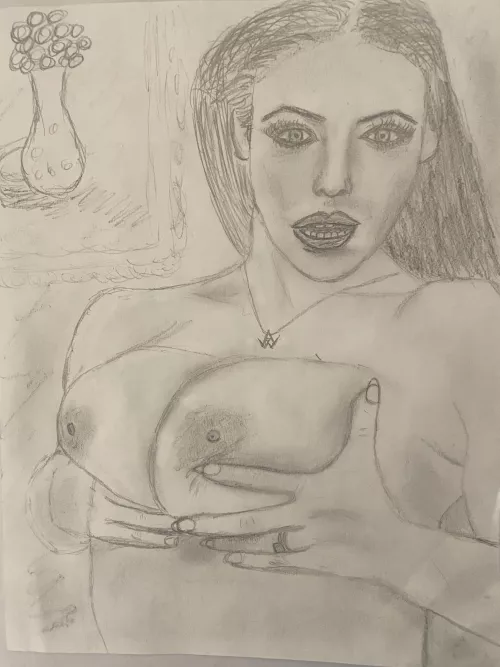 An angel worthy of canvas