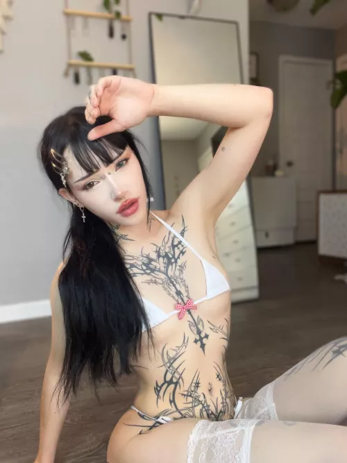 Feeling the cutest with a ponytail